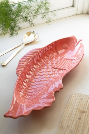 Fish-Shaped Ceramic Serving Dish kitchenware,kitchen essentials,cooking tools