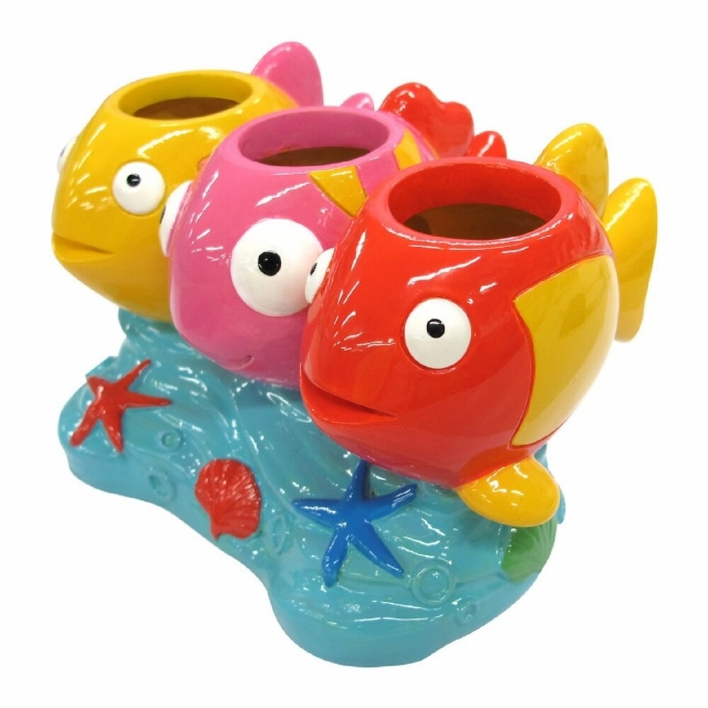 Fish Tails Toothbrush Holder toothbrush holder,bathroom cup,bathroom organizer