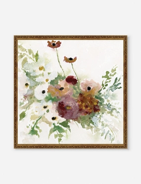 Fleurs Print by Hannah Winters wall art,canvas print,home wall decor