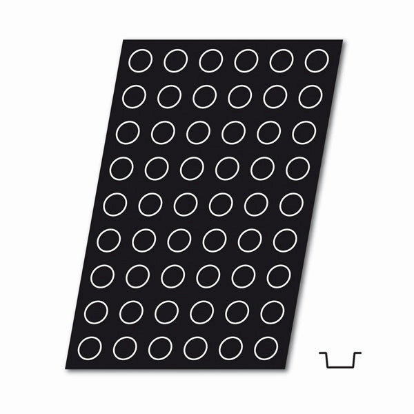 Flexipan FLX01129 Petits Fours Mold, Sheet of 54, 1-9/16" baking tools,cake baking,kitchen gadgets