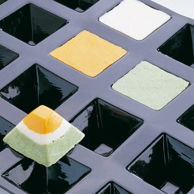 Flexipan FLX01562 Pyramids Mold, Sheet of 54, 1-3/8"