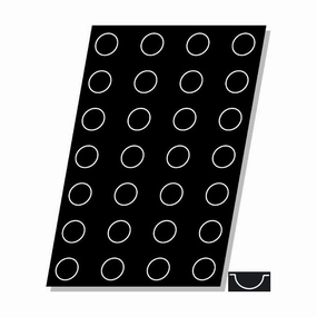 Flexipan FLX01896 Half Sphere Mold, Sheet of 28, 2-1/6" baking tools,cake baking,kitchen gadgets