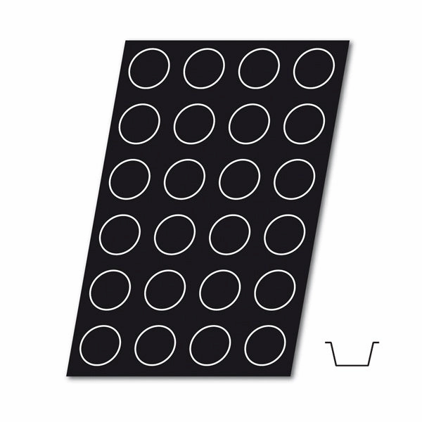 Flexipan FLX03051 Muffins Mold, Sheet of 24, 2-3/4" baking tools,cake baking,kitchen gadgets