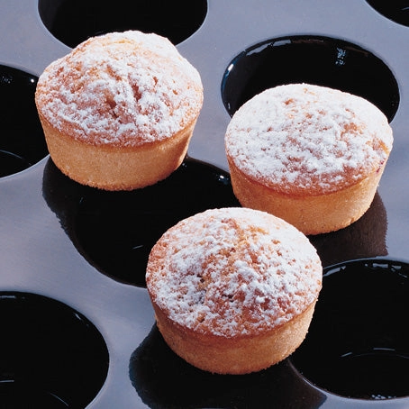 Flexipan FLX1031 Mini Muffin Mold, Sheet of 40, 2"