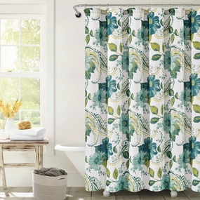 Floral Paisley Shower Curtain shower curtain,bath curtain,bathroom decor