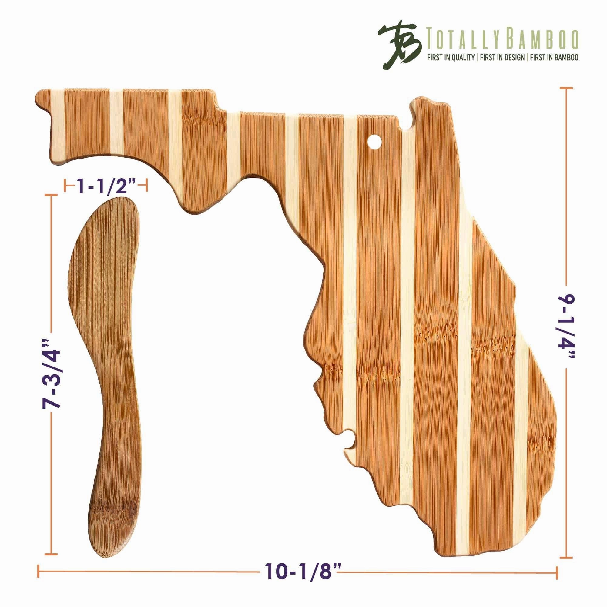 Florida Serving Board with Spreader Knife Gift Set