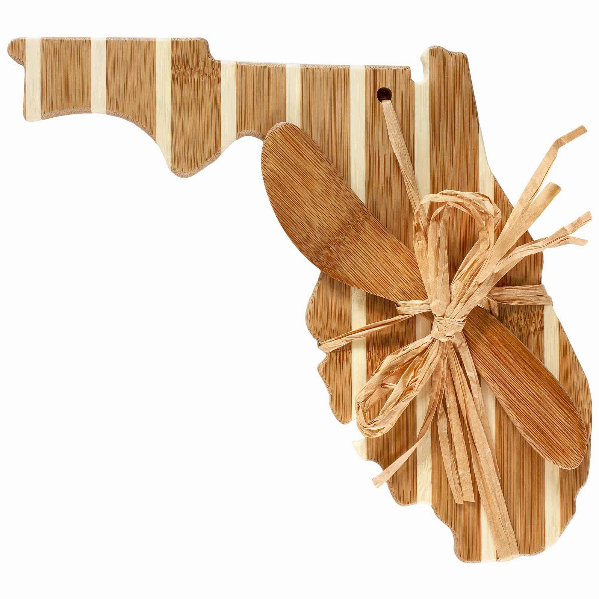 Florida Serving Board with Spreader Knife Gift Set