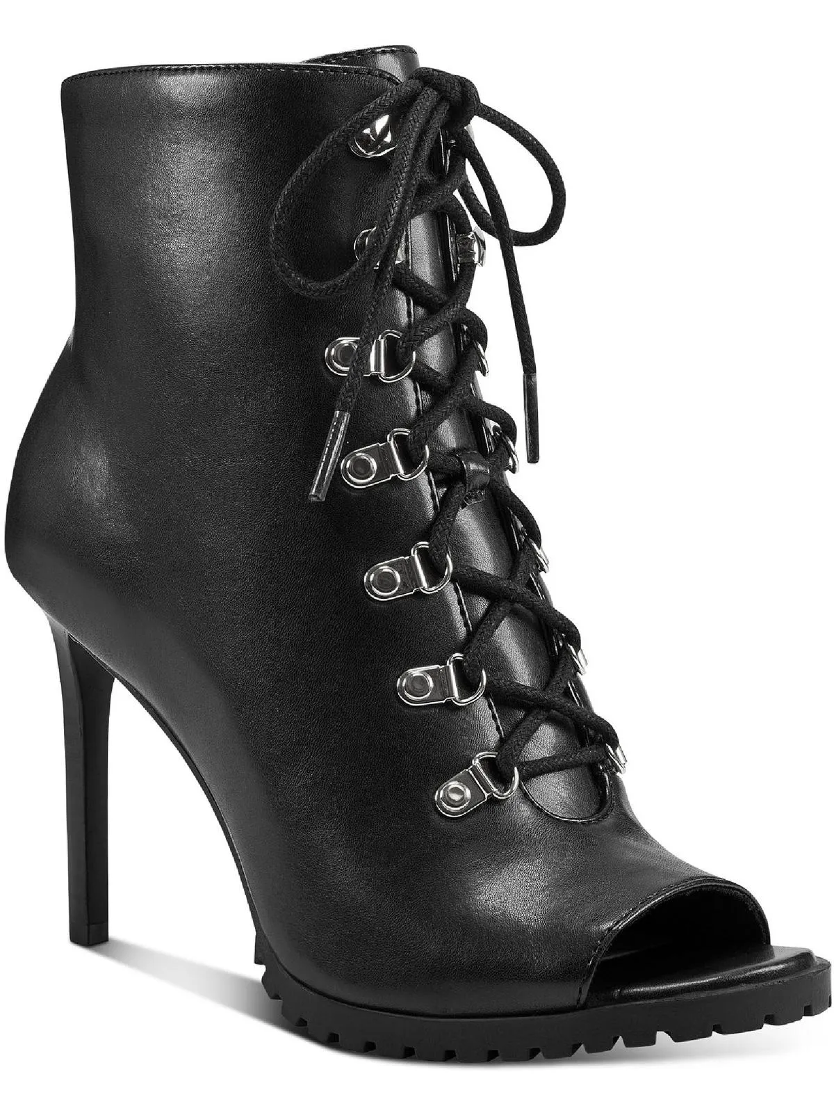 Florita Womens Zipper Zip Up Lace-Up Heels ecco Shoes
