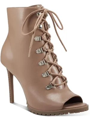 Florita Womens Zipper Zip Up Lace-Up Heels ecco Shoes