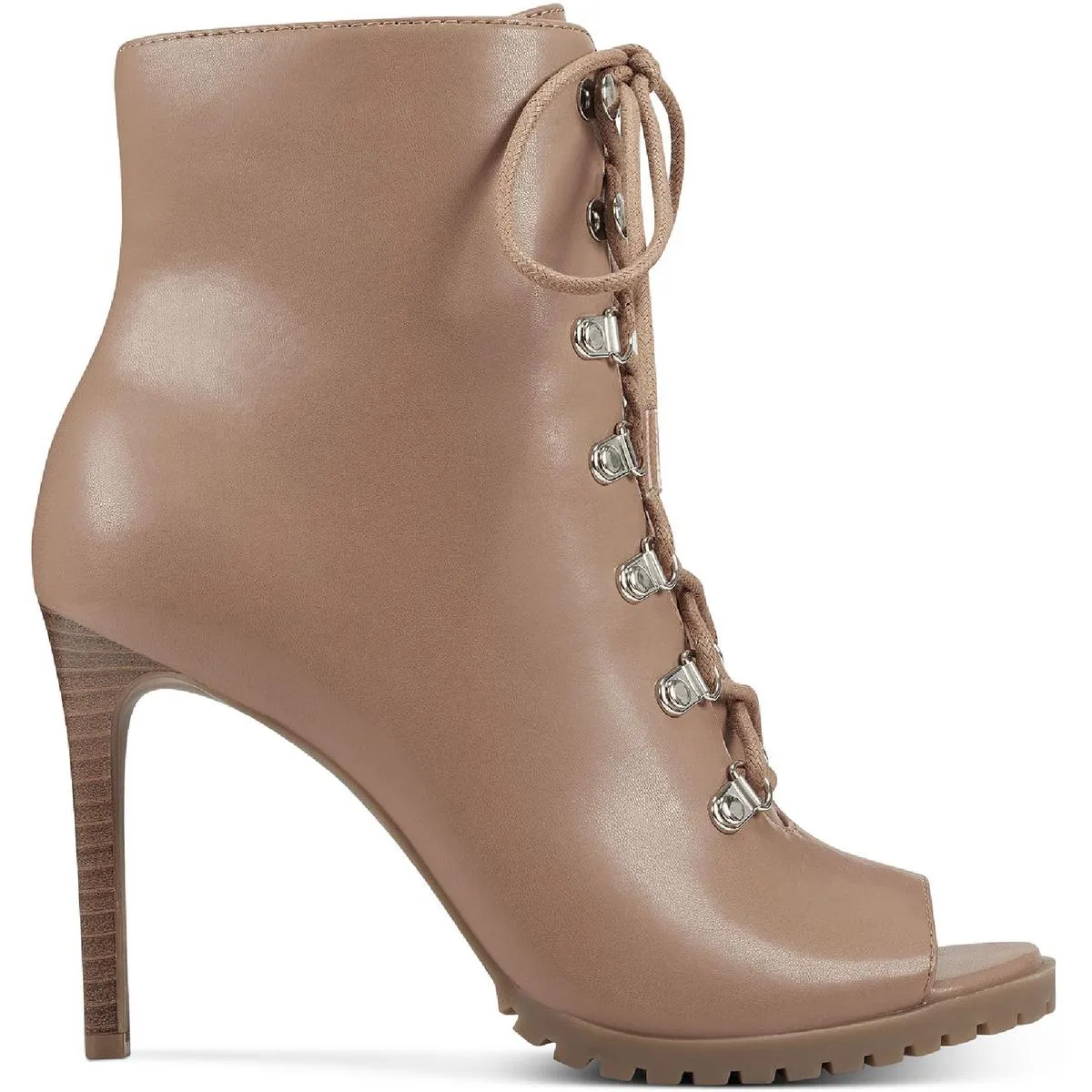 Florita Womens Zipper Zip Up Lace-Up Heels ecco Shoes