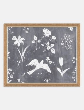 Flower Garden Print by Paule Marrot wall art,canvas print,home wall decor