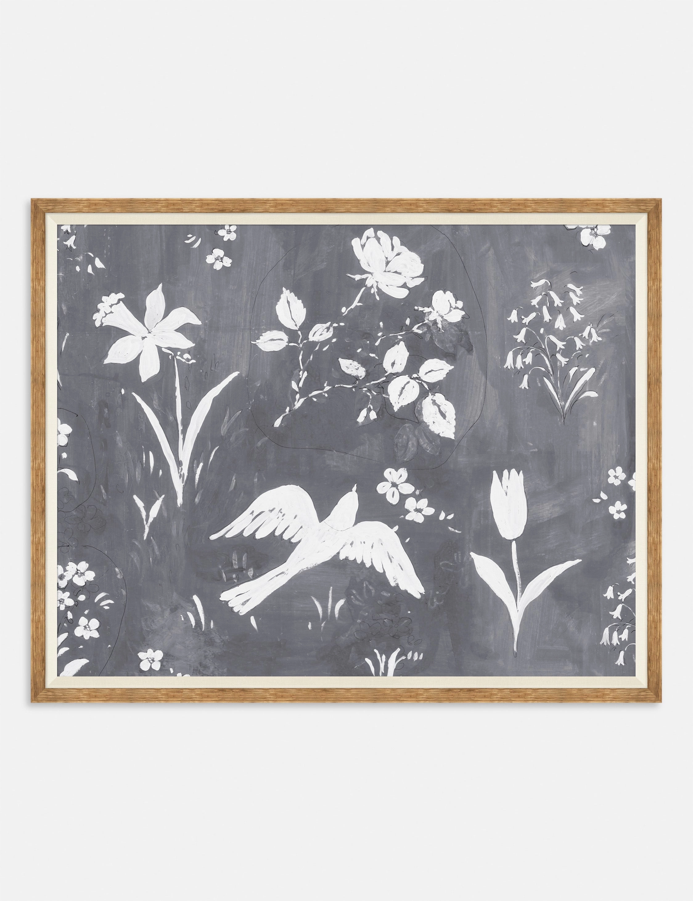 Flower Garden Print by Paule Marrot
