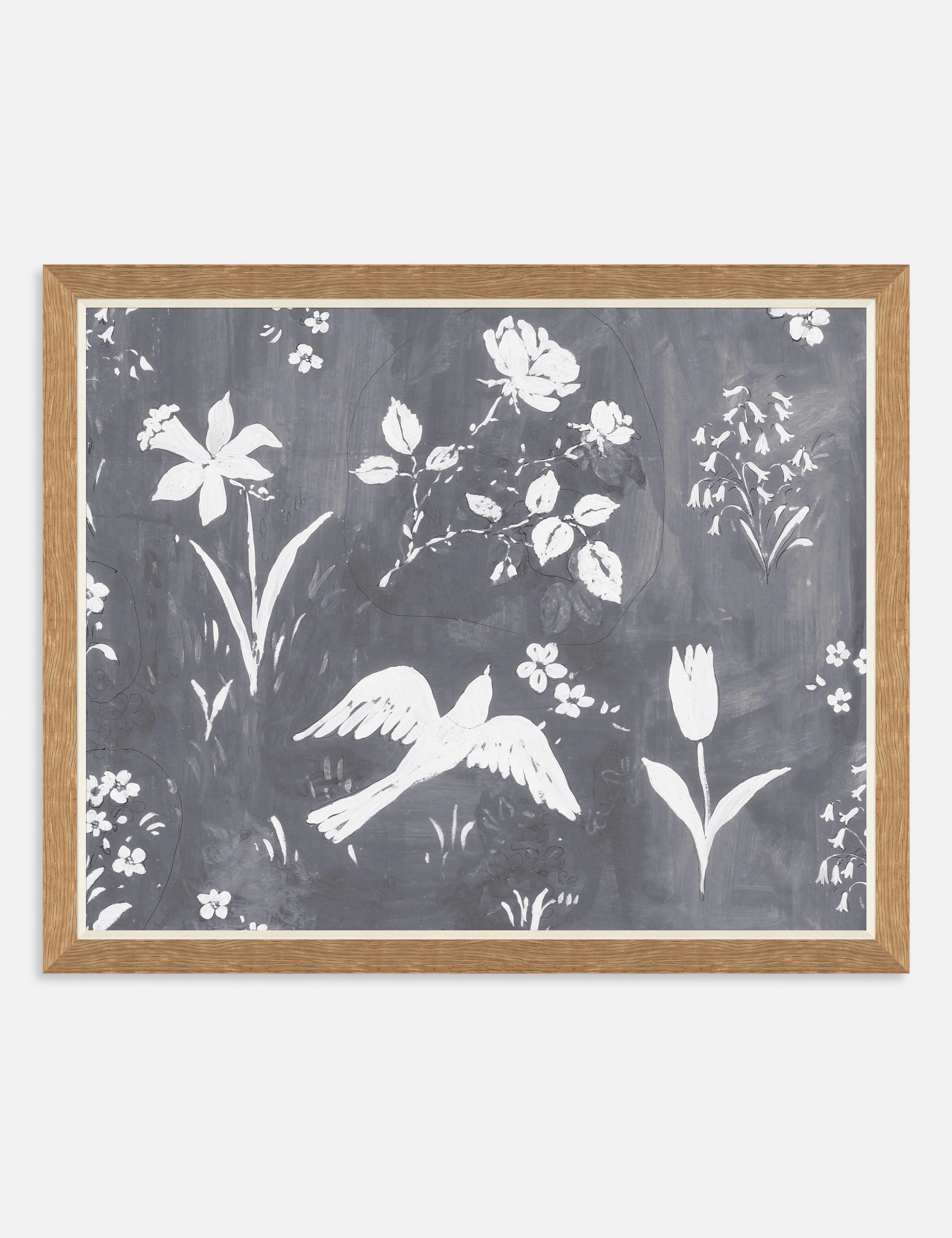 Flower Garden Print by Paule Marrot wall art,canvas print,home wall decor