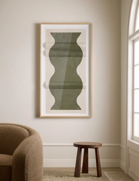 Foldover Urn by Bobby Berk wall art,canvas print,home wall decor