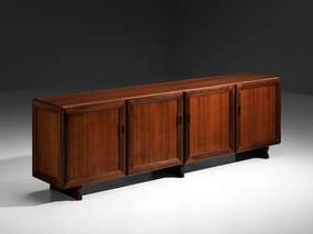 Franco Albini for Poggi 'MB15' Large Sideboard in Teak storage cabinet,organizer,furniture storage