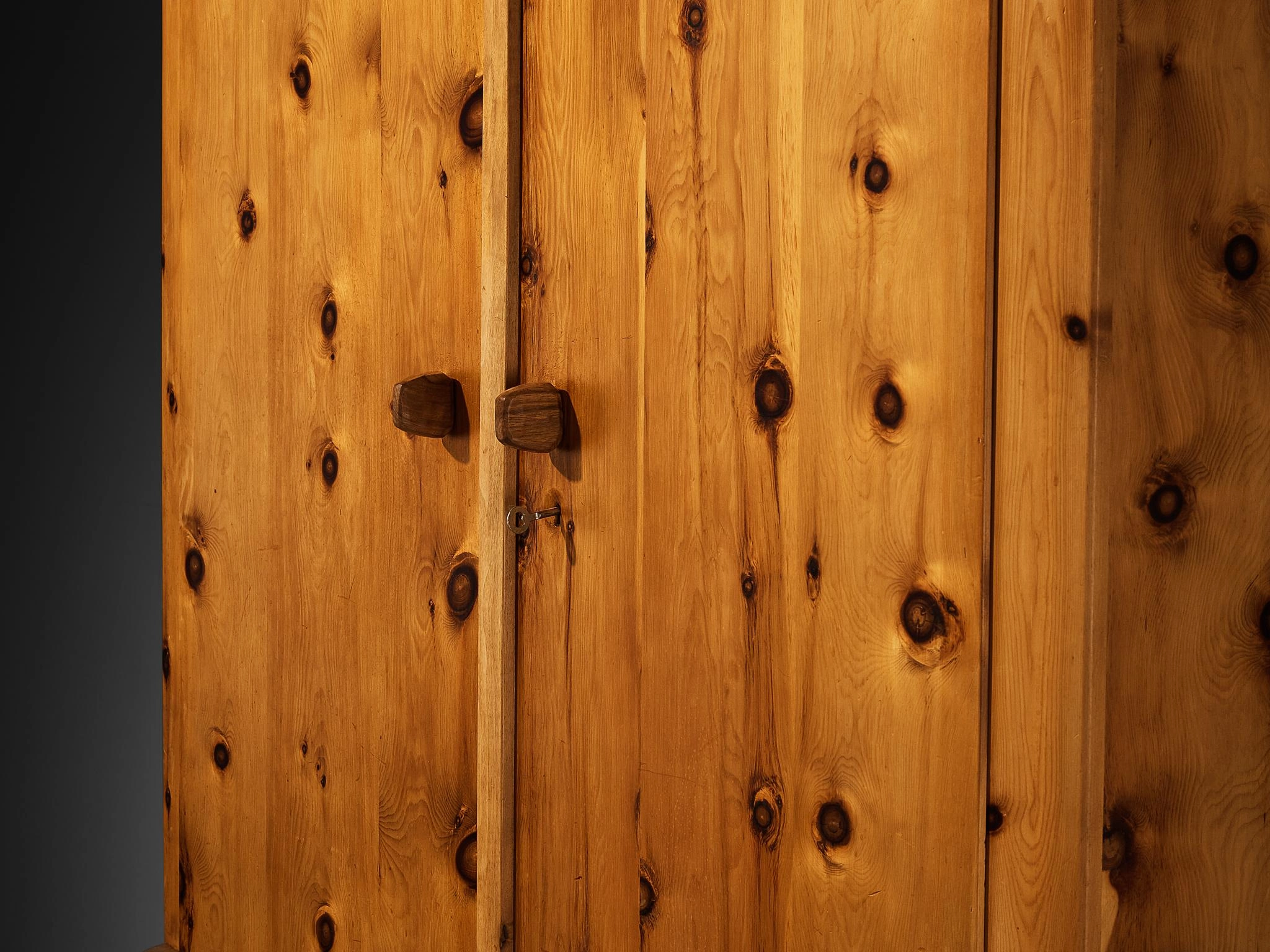 Franz Xaver Sproll Hand-Crafted Large Cabinet in Solid Pine