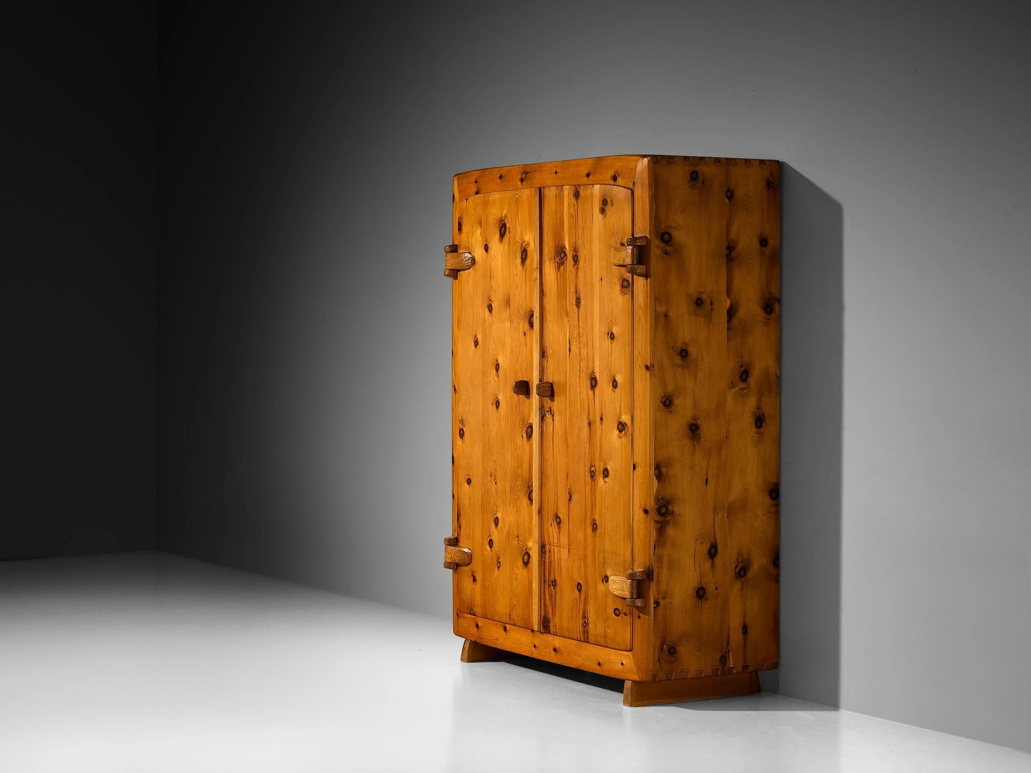 Franz Xaver Sproll Hand-Crafted Large Cabinet in Solid Pine