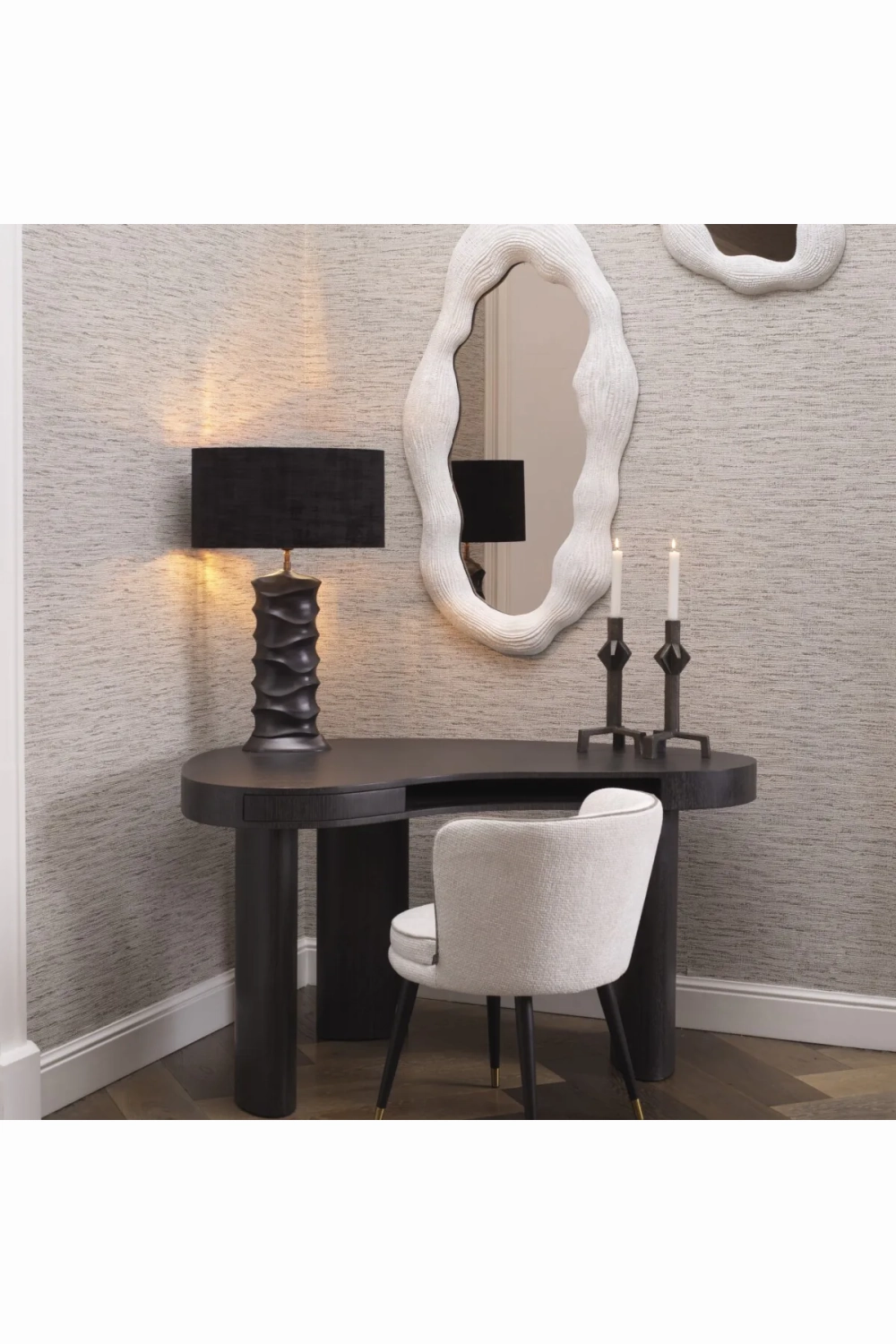 Free-Form Oak Desk | Eichholtz Vence