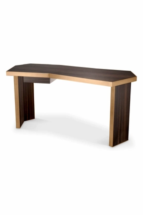 Free-Form Wooden Desk | Eichholtz Xenon desk,home desk,workstation