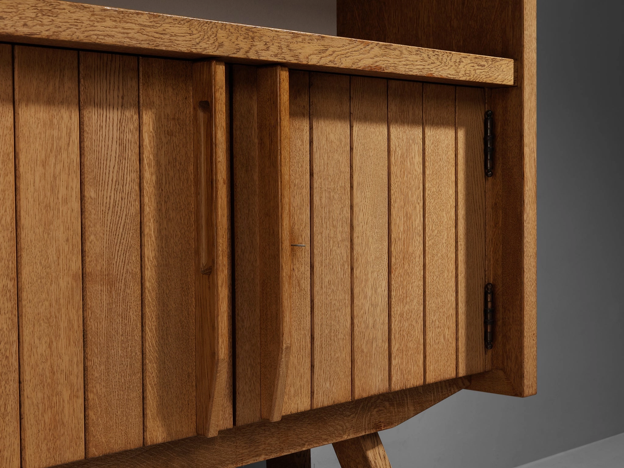 French Bookcase in Solid Oak