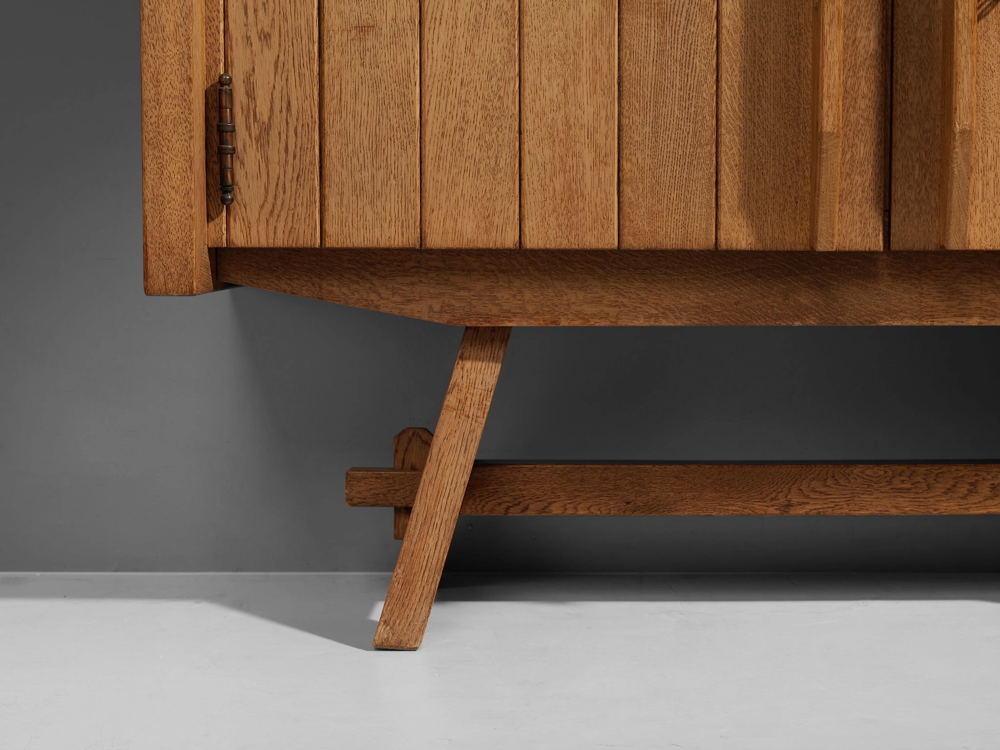 French Bookcase in Solid Oak