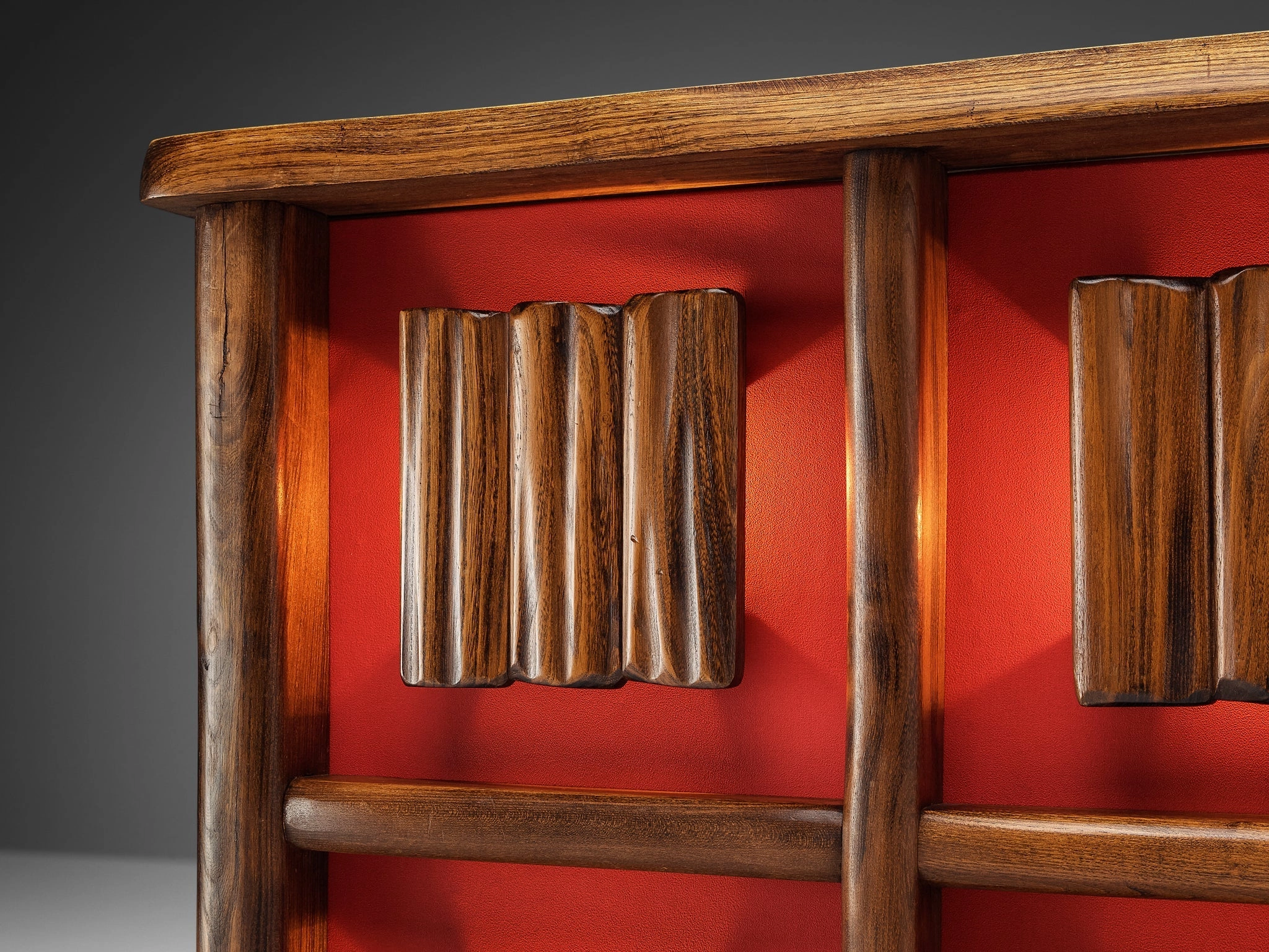 French Multifunctional Cabinet in Solid Elm