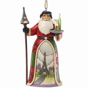 French Santa  Ornament figurines,decorative figurines,home accents