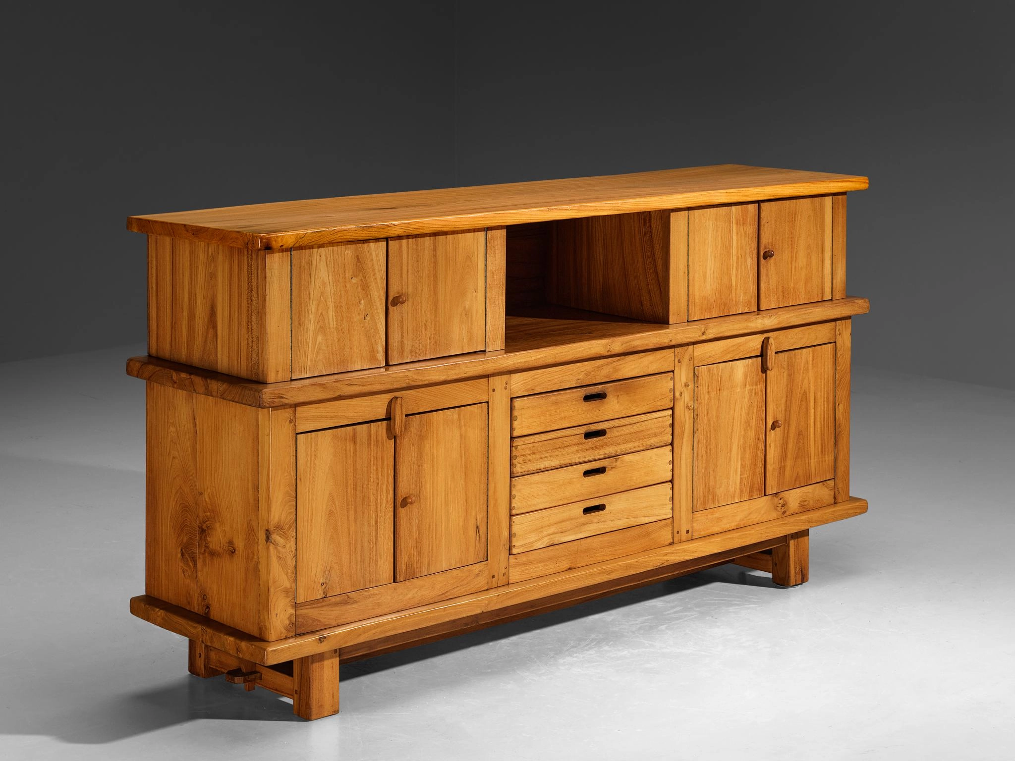 French Sideboard in Solid Elm by Skilled Craftsman storage cabinet,organizer,furniture storage