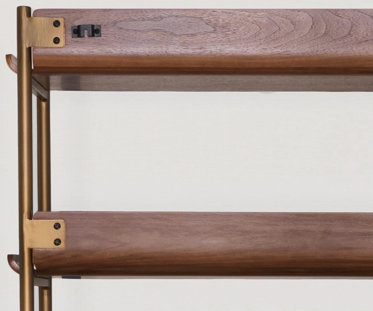 Freya 6 Shelves - Walnut