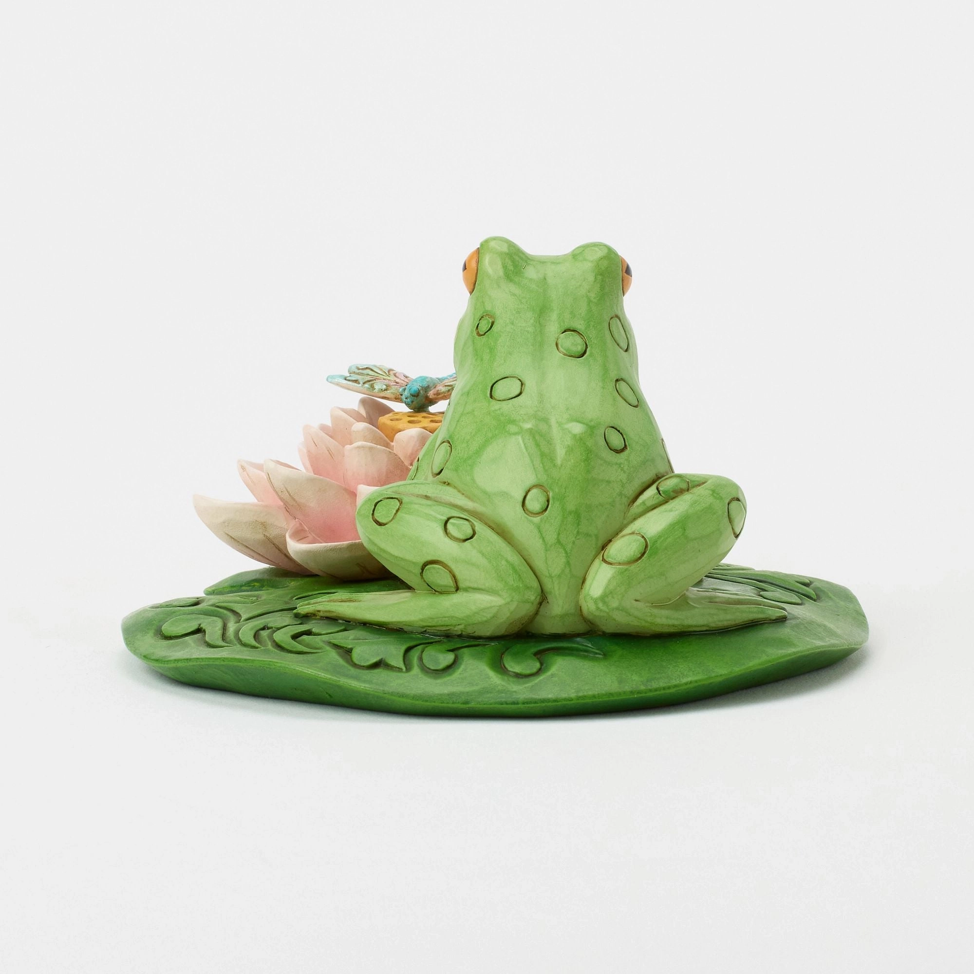 Frog on Lilypad Figurine