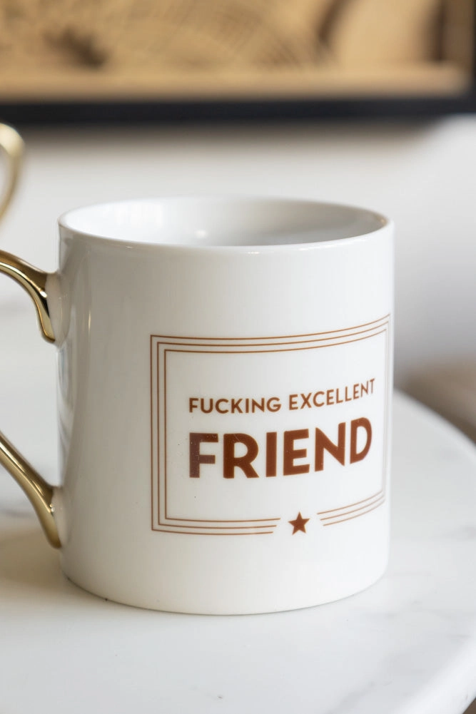 Fucking Excellent Friend Mug kitchenware,kitchen essentials,cooking tools