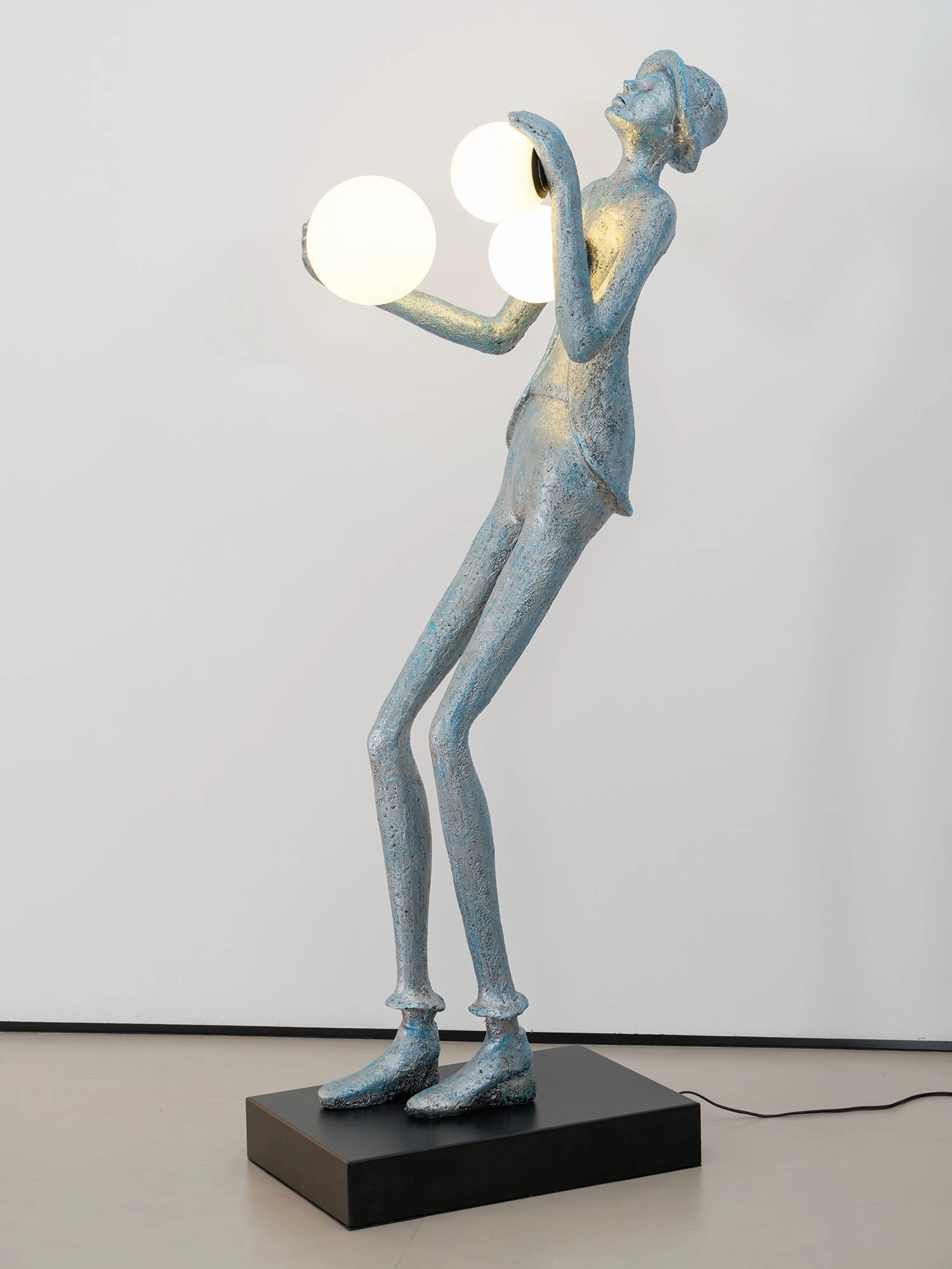 Gentleman Sculpture Floor Lamp