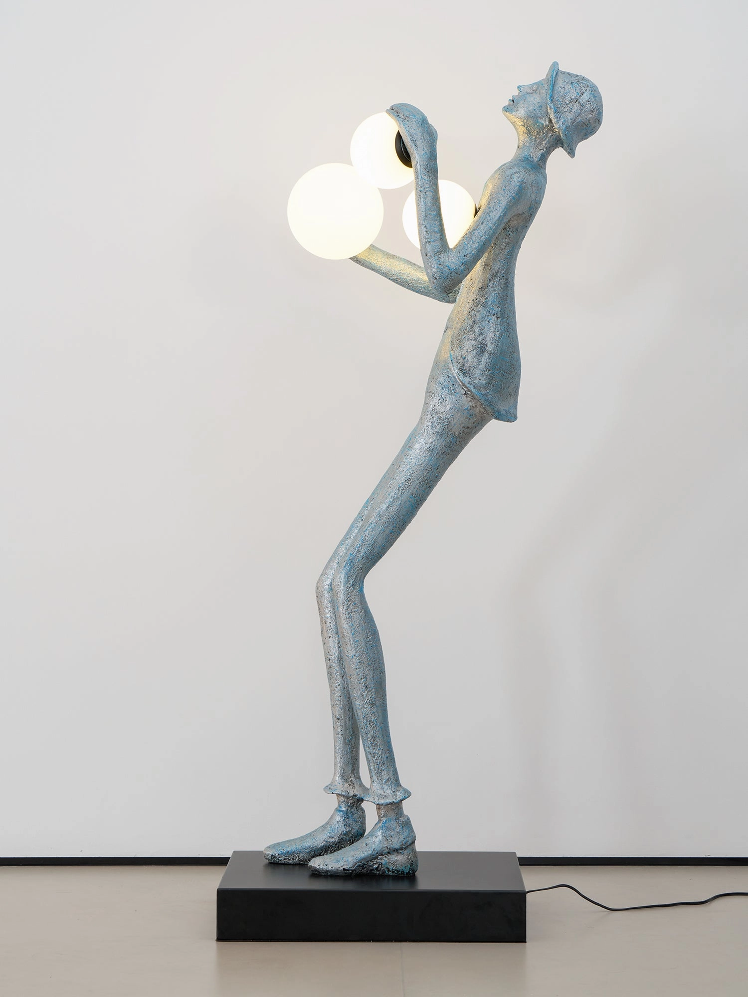 Gentleman Sculpture Floor Lamp