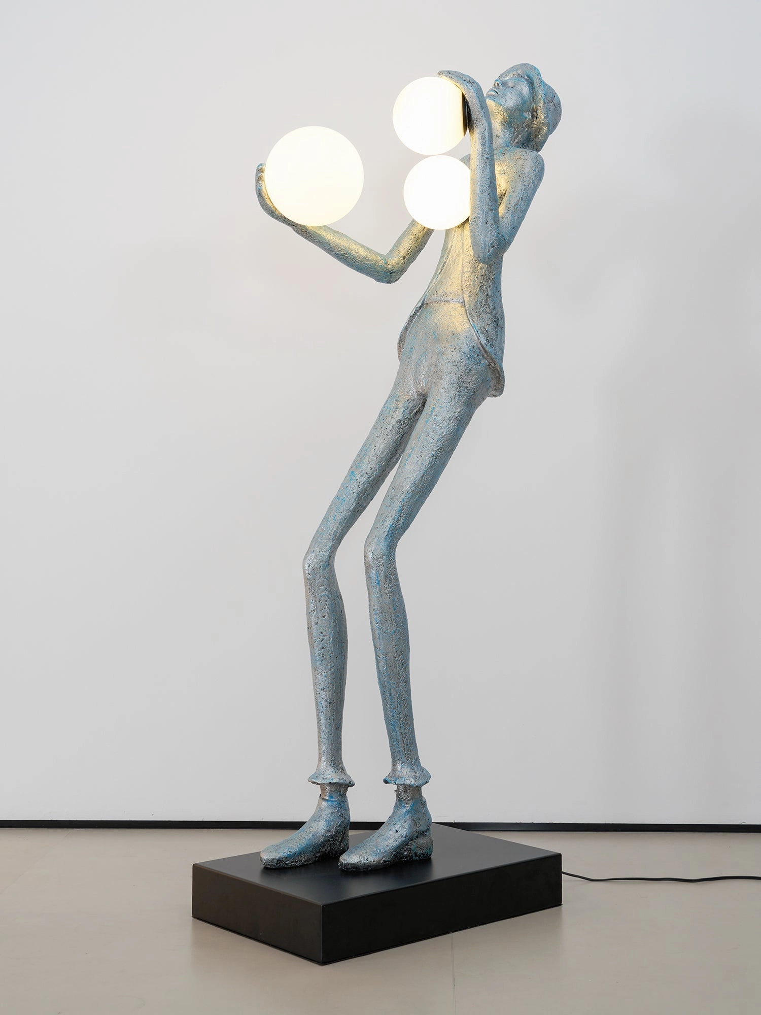 Gentleman Sculpture Floor Lamp