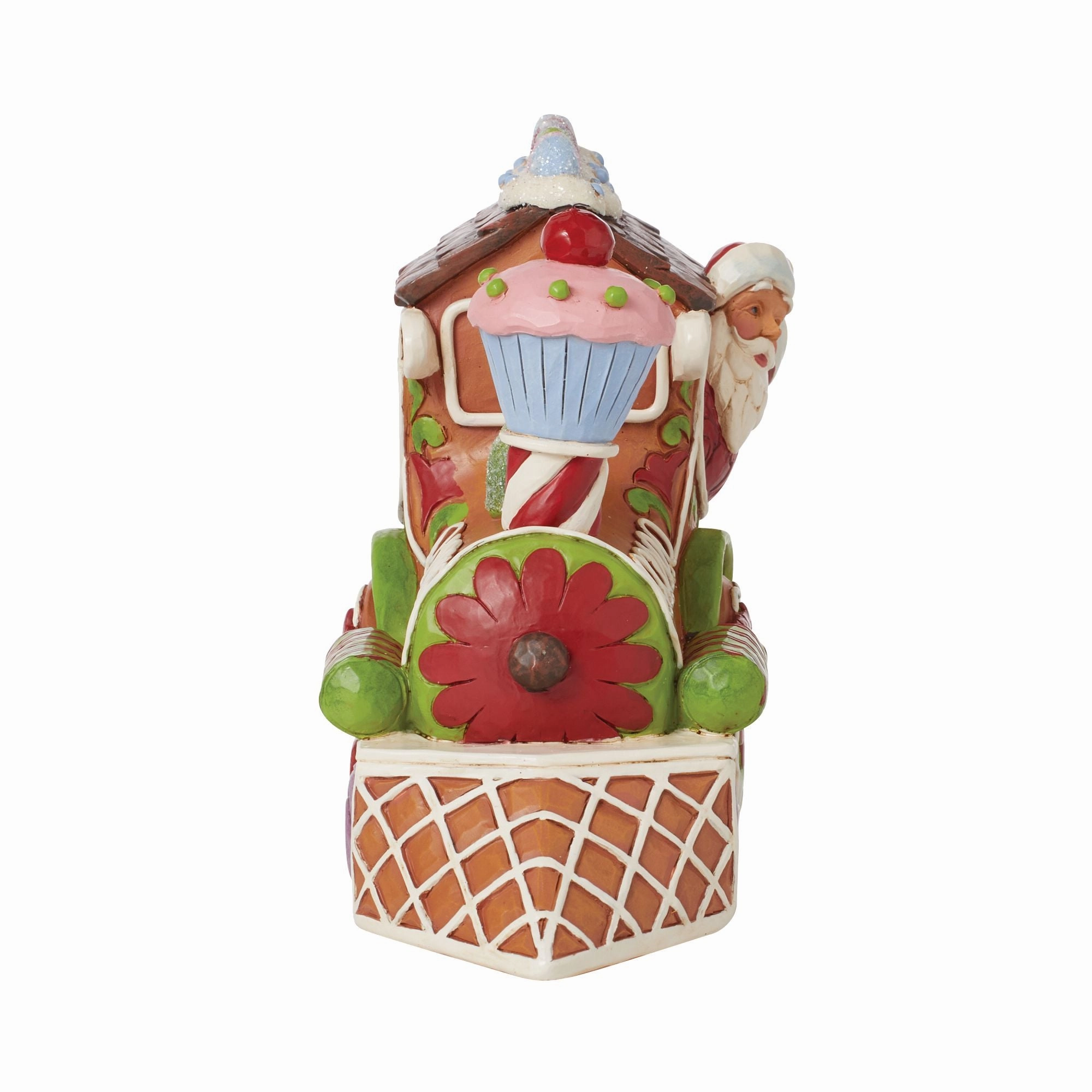 Gingerbead Train Engine Fig