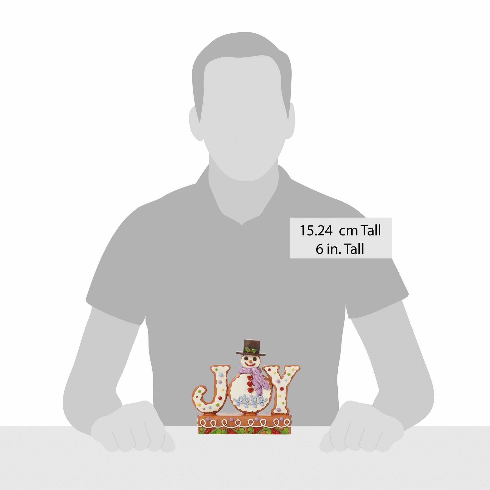 Gingerbread JOY Figurine