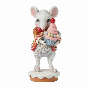 Gingerbread Mouse Boy Fig figurines,decorative figurines,home accents