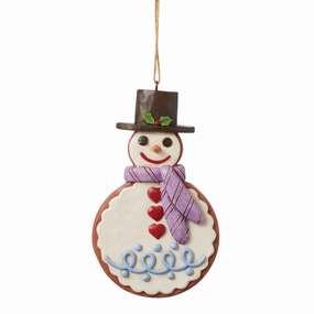 Gingerbread Snowman Ornament figurines,decorative figurines,home accents