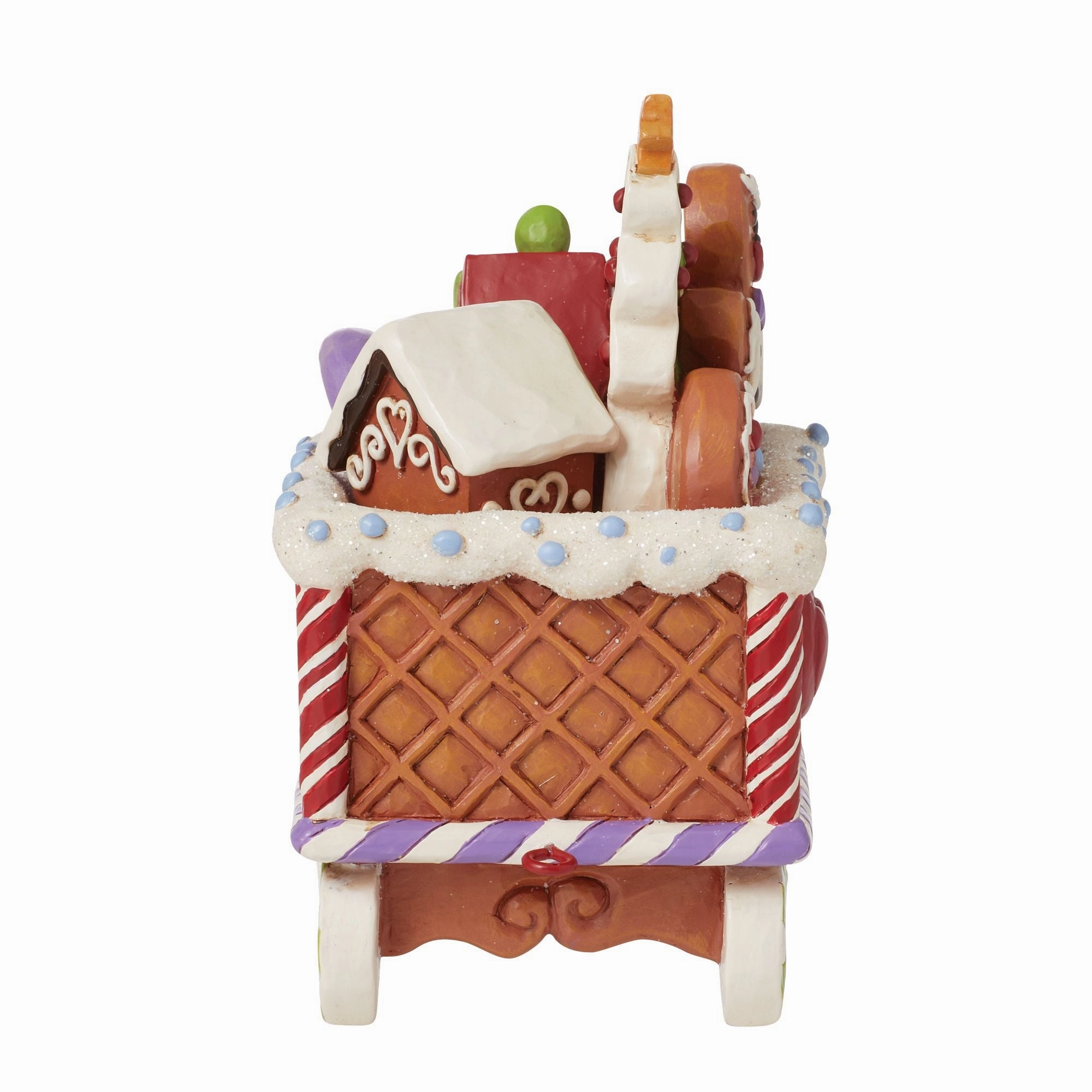 Gingerbread Train Car Figurine
