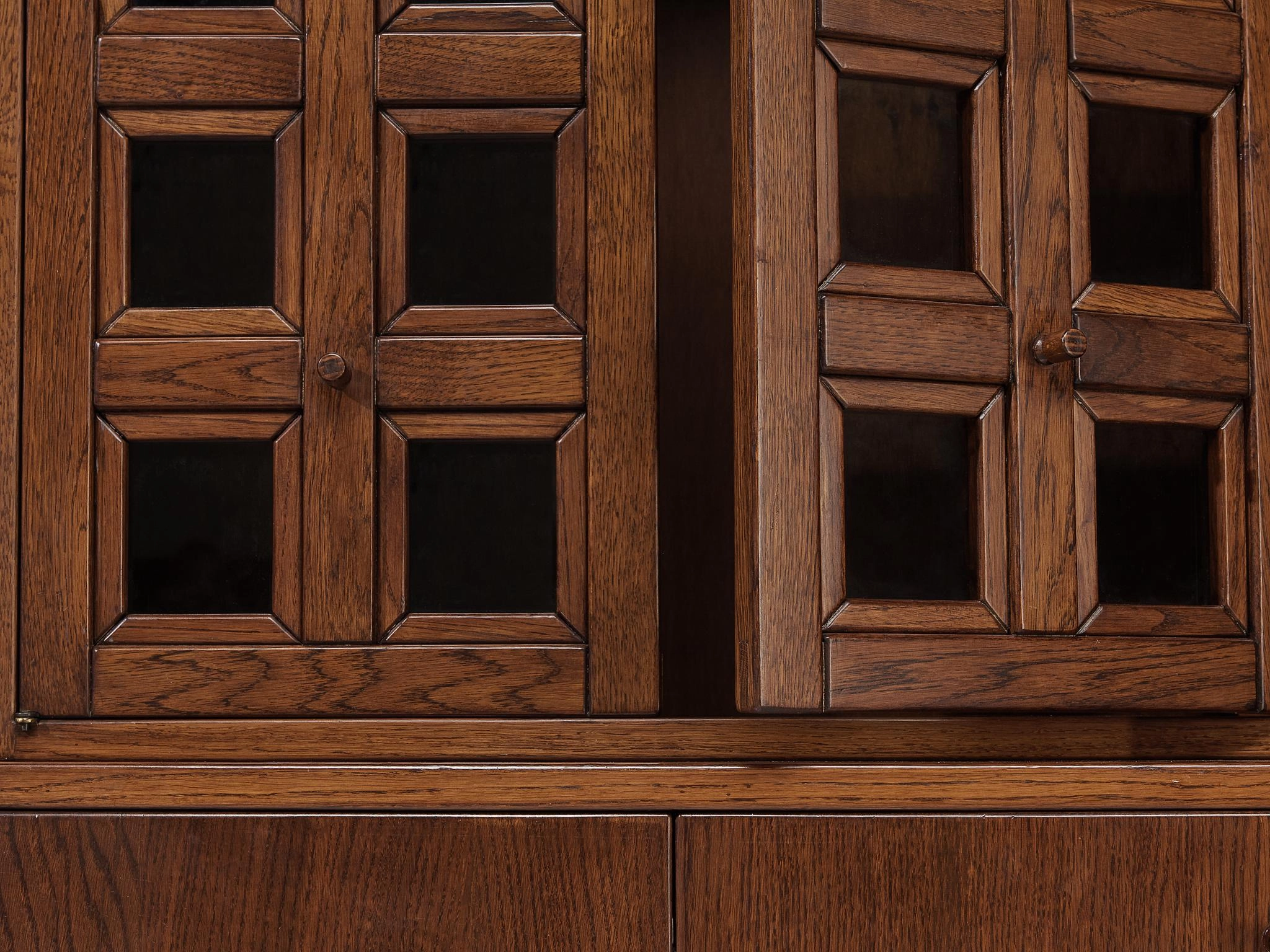 Giuseppe Rivadossi Bookcase in Oak