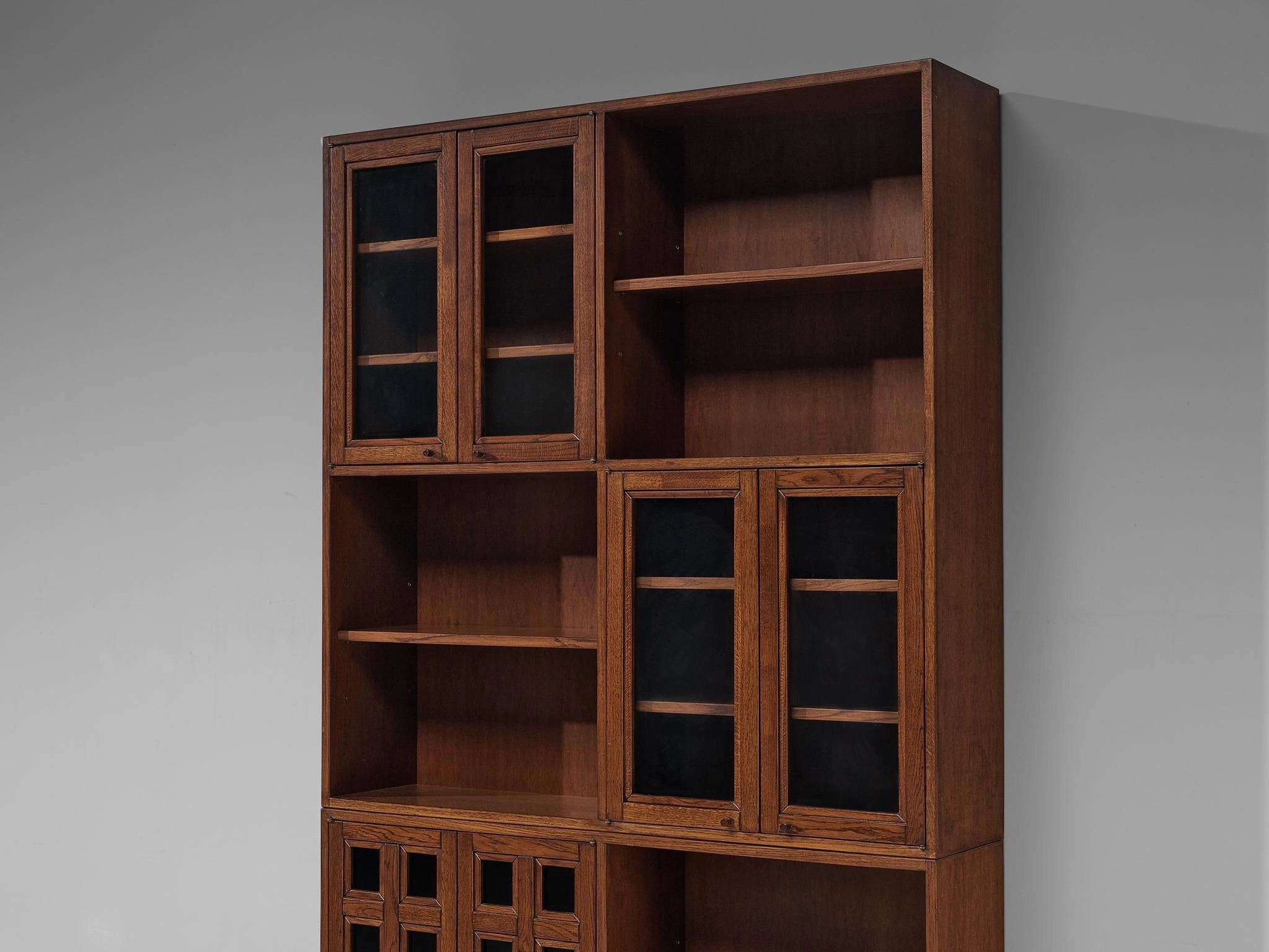 Giuseppe Rivadossi Bookcase in Oak