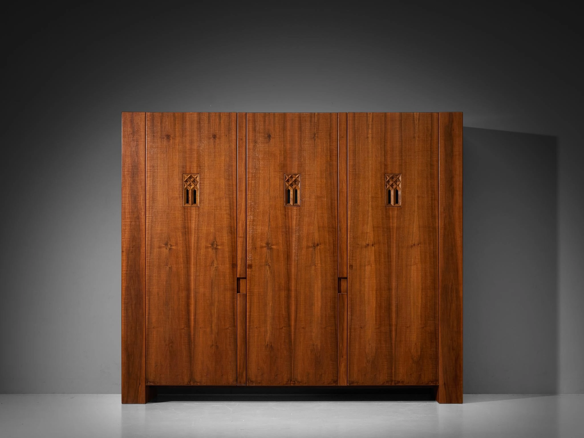 Giuseppe Rivadossi for Officina Rivadossi Grand Wardrobe in Walnut