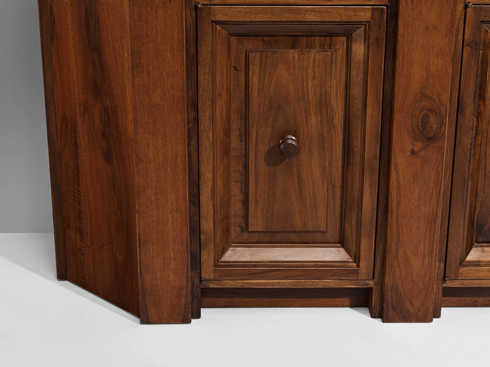 Giuseppe Rivadossi for Officina Rivadossi Library in Walnut