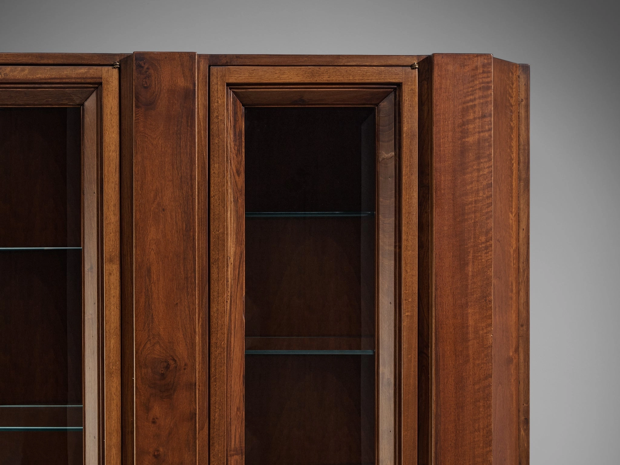 Giuseppe Rivadossi for Officina Rivadossi Library in Walnut