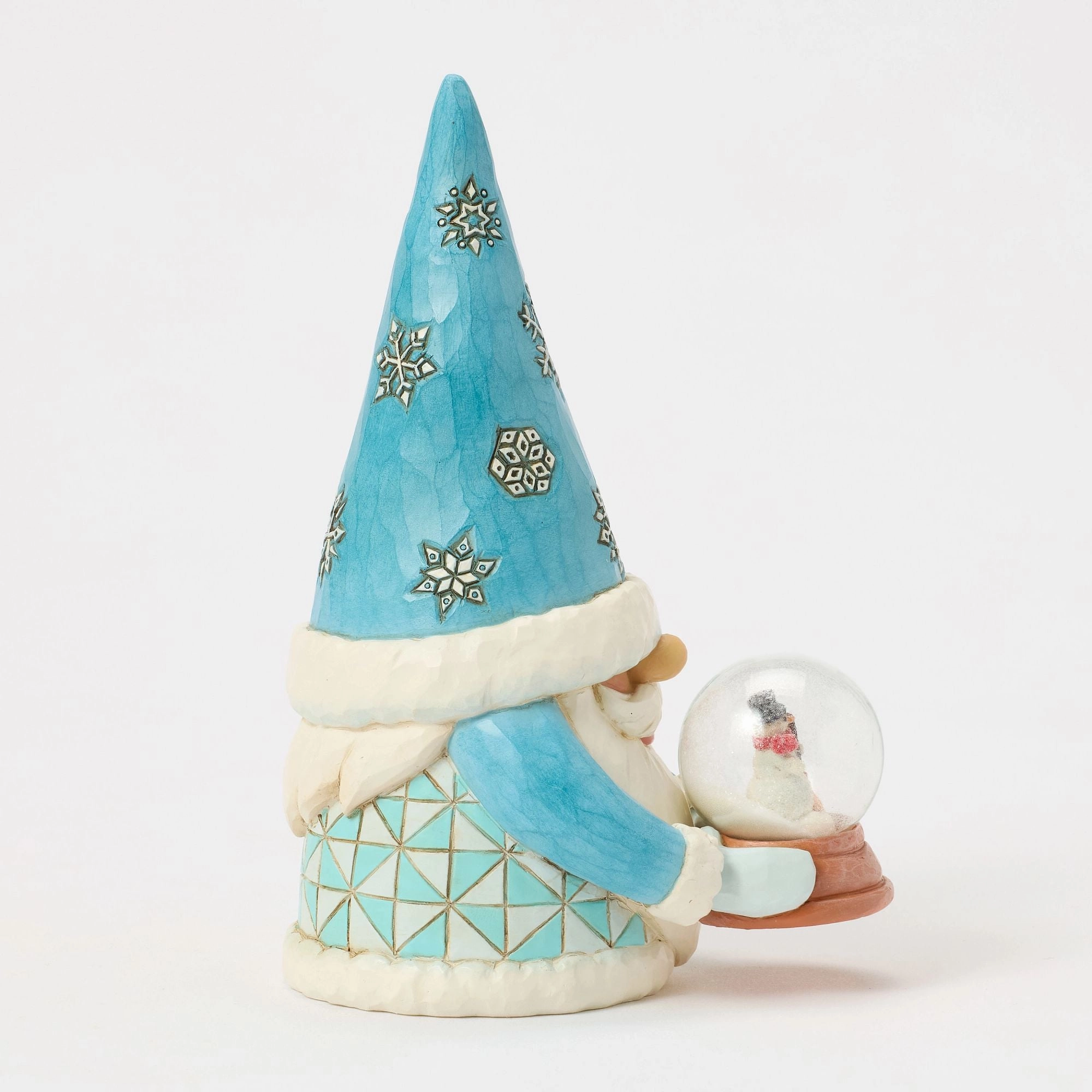 Gnome with Mini Globe Figurine