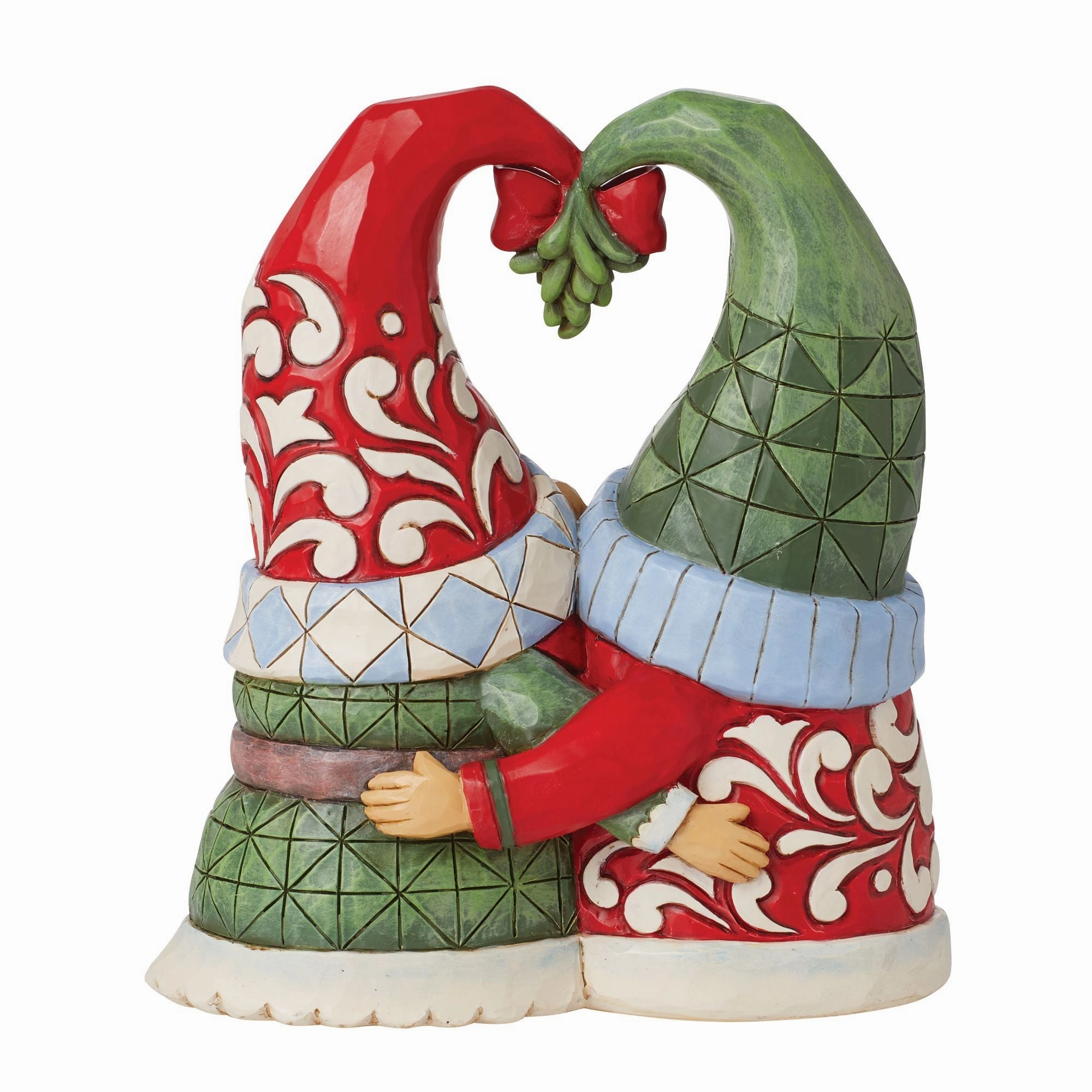 Gnomes Mistletoe Couple Fig