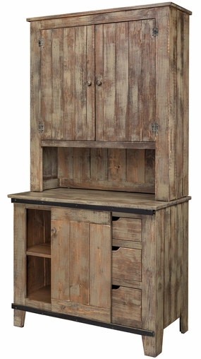 Gold Mine Eagle River Hutch storage cabinet,organizer,furniture storage