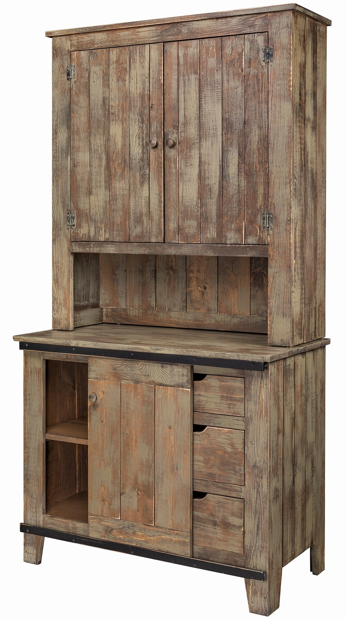Gold Mine Eagle River Hutch storage cabinet,organizer,furniture storage