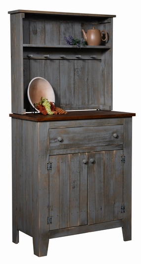 Gold Mine Red Rock Hutch storage cabinet,organizer,furniture storage