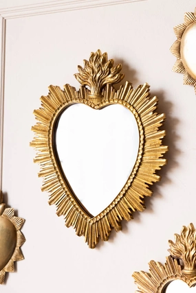 Gold Sacred Heart Ornate Mirror area rugs,carpet,floor decoration